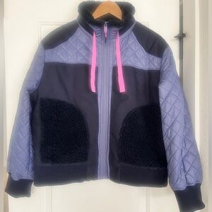 NWT BASS OUTDOOR Women's Quilted-Trim Zip Bomber Jacket